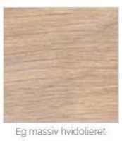 Billede af Skovby Tillægsplader til SM24 Spisebord 3 stk. 100x52 cm - Hvidolieret Eg