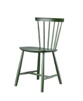 Billede af FDB Møbler J46 Poul M. Volther Stol SH: 45 cm - Flaskegrøn 