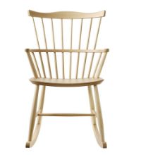 Billede af FDB Møbler Gyngestol Børge Mogensen J52G - Natur bøg