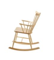 Billede af FDB Møbler Gyngestol Børge Mogensen J52G - Natur bøg