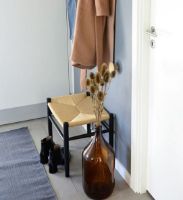 Billede af FDB Møbler J83B Bænk Jørgen Bækmark L: 100 cm - Natur Flet/Sort Bøg