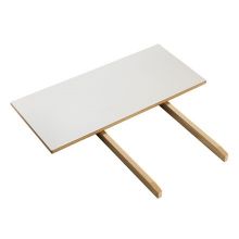 Billede af FDB Møbler Tillægsplade C35L til C35A+C35B Poul M. Volther 37x82 cm - Eg/Mushroom