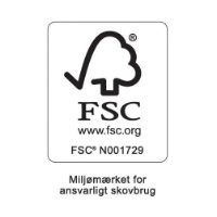 Billede af FDB Møbler D102 Søs Sofabord Ø: 55 cm - Natur Eg