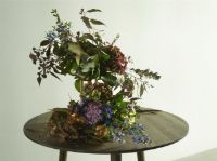 Billede af &Tradition SK3 In Between Dining Table Ø: 90 cm - Smoked Oiled Oak