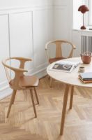 Billede af &Tradition SK4 In Between Dining Table Ø: 120 cm - Oiled Oak