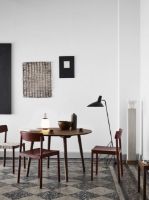 Billede af &Tradition SK4 In Between Dining Table Ø: 120 cm - Smoked Oiled Oak