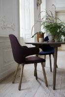 Billede af &Tradition SK4 In Between Dining Table Ø: 120 cm - Smoked Oiled Oak