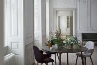 Billede af &Tradition SK4 In Between Dining Table Ø: 120 cm - Smoked Oiled Oak