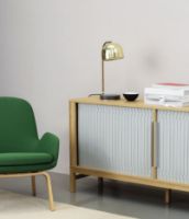 Billede af Normann Copenhagen Grant Bordlampe H: 45cm - Messing OUTLET