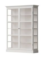 Billede af Lindebjerg Design Classic V2 Vitrineskab 150x210 cm - White