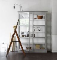 Billede af Lindebjerg Design Classic V2 Vitrineskab 150x210 cm - Grey