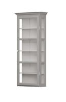 Billede af Lindebjerg Design Classic V4 Vitrineskab Højrehængt Dør 70x170 cm - Grey