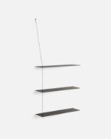 Billede af Woud Stedge Shelf 2.0 L: 80 cm - Black Painted Oak