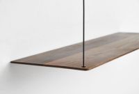 Billede af Woud Stedge Shelf 2.0 L: 60 cm - Smoked Oak