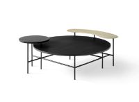 Billede af &Tradition Palette JH25 Sofabord - Black 