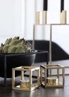 Billede af Audo Copenhagen Kubus Bowl Centerpiece Stor Ø: 23 cm - Sort