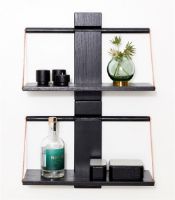 Billede af Andersen Furniture Shelf Wood Wall Medium 45x20x32 cm - Sort