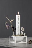 Billede af Audo Copenhagen Kubus Bowl Centerpiece Stor Ø: 23 cm - Hvid