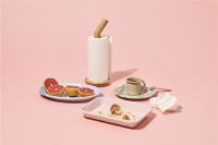 Billede af HAY Porter Køkkenrulleholder H: 36 cm - Olied Oak