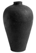 Billede af Muubs Krukke Luna H: 60 cm - Sort