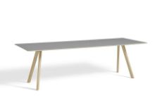 Billede af HAY CPH 30 Table 250x90x74 cm - Lacquered Solid Oak/Grey Linoleum