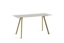 Billede af HAY CPH 30 Table 200x80x105 cm - Lacquered Solid Oak/Off White Linoleum