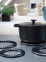 Billede af Vipp 268 Bordskåner 2 stk. Ø: 20 cm - Rusfrit Stål 