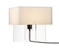 Billede af Fritz Hansen Cross-Plex T300 Bordlampe H: 30 cm - Klar/Opal OUTLET