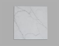 Billede af HANDVÄRK FURNITURE Coffee Table L: 96 cm - Sort Stel  / Hvid Marmor