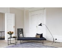 Billede af HANDVÄRK FURNITURE Side Table L: 50 D: 50 H: 47 cm - Sort Stel / Sort Marmor