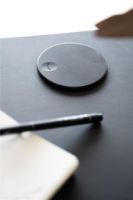 Billede af Bent Hansen Hemingway Skrivebord m. Opladerstation L: 120 cm - Matlakeret Eg/Black Linoleum 