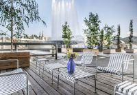 Billede af HAY Palissade Lounge Chair Low SH: 38 cm - Hot Galvanised