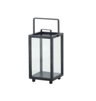 Billede af Cane-line Outdoor Lighthouse Lanterne Lille H: 42 cm - Lava Grey