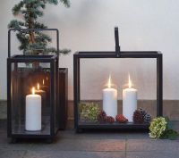 Billede af Cane-line Outdoor Lighthouse Lanterne Rektangulær H: 42 cm - Lava Grey