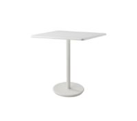 Billede af Cane-line Outdoor Go Cafébord 75x75 cm - White/White