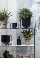 Billede af Audo Copenhagen Kubus Flowerpot 23 23x23 cm - Sort 