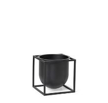 Billede af Audo Copenhagen Kubus Flowerpot 14 14x14 cm - Sort 