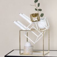 Billede af Audo Copenhagen Kubus Flowerpot 10 10x10 cm - Hvid