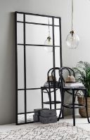 Billede af Nordal Spirit Iron Wall Mirror 204 x 102 cm - Black