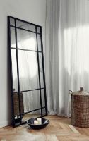 Billede af Nordal Spirit Iron Wall Mirror 204 x 102 cm - Black