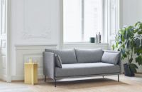 Billede af HAY Silhouette 2 Personers Sofa Mono L: 171 cm - Olavi by Hay 03 / Black powder coated steel