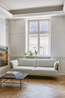 Billede af HAY Silhouette 3 Personers Sofa Mono L: 212 cm - Coda 100 / Olieret Massiv Eg