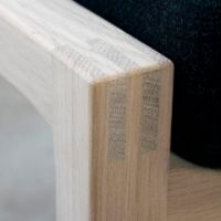 Billede af Farstrup Cantate 6011 Lænestol SH: 38 cm - Eg/Mood