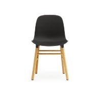 Billede af Normann Copenhagen Form Stol SH: 44cm - Sort/Eg