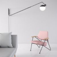 Billede af Lampefeber Baluna Væglampe Large D: 190 cm - Hvid/Sort