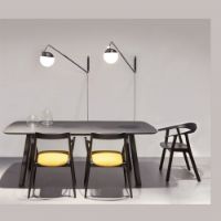 Billede af Lampefeber Baluna Væglampe Large D: 190 cm - Hvid/Sort