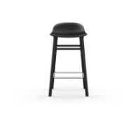 Billede af Normann Copenhagen Form Barstol SH: 65cm - Sort/Sort Eg