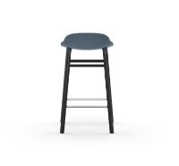Billede af Normann Copenhagen Form Barstol SH: 65cm - Blå/Sort Eg
