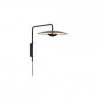 Billede af Lampefeber Ginger A 20 Væglampe Ø: 20 cm - Wenge/Hvid