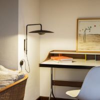 Billede af Lampefeber Ginger A 20 Væglampe Ø: 20 cm - Wenge/Hvid